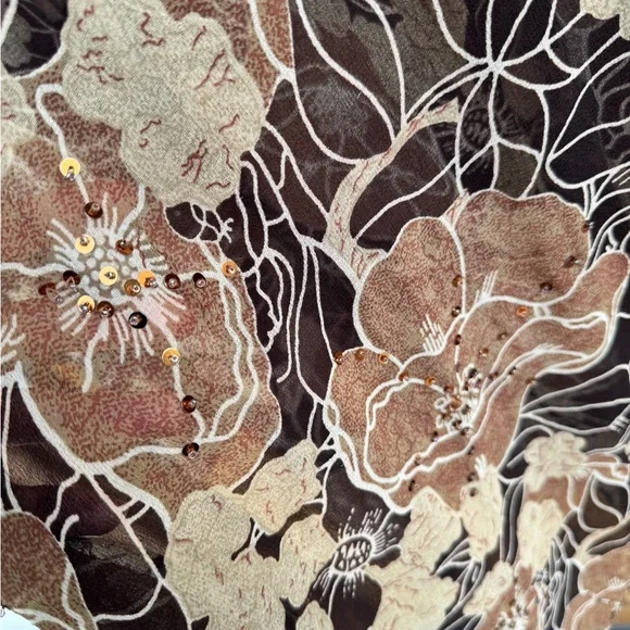 Sheer vintage duster kimono - Picture 10 of 11